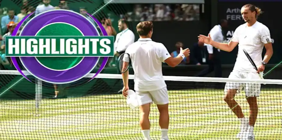 Fery vs Zverev: SF Highlights