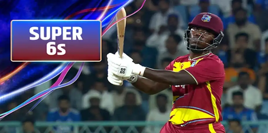 WI Super 6s vs IND in 1st T20I