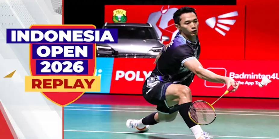 BWF Indonesia Open: Semi-finals, Replay