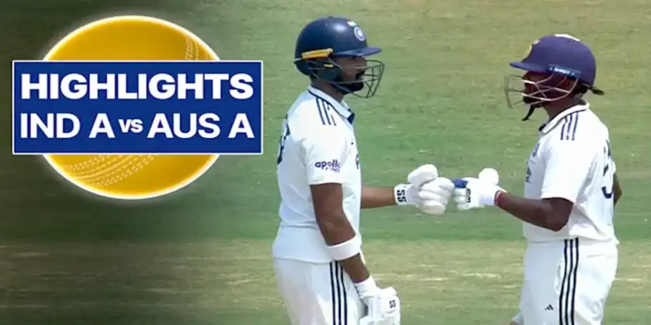2nd Multi-day Match: IND A vs AUS A, Day 2 Highlights