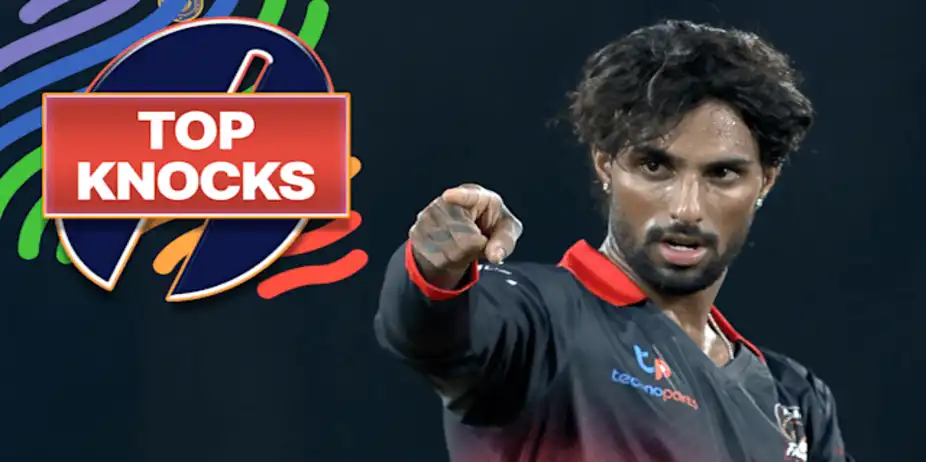 Tilak's 136* vs Warangal Warriors