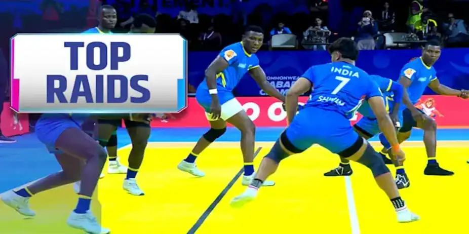 Top Raids India vs Tanzania, Men's Group Stage