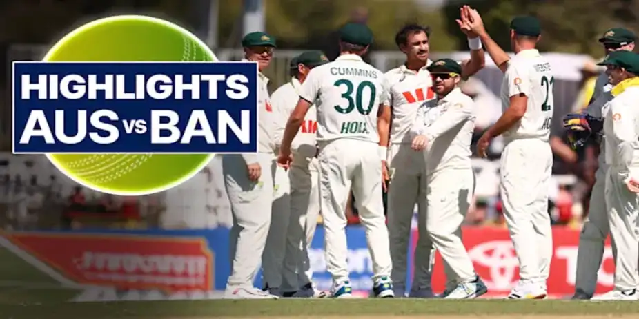 2nd Test: Australia vs Bangladesh, Day 2 Highlights