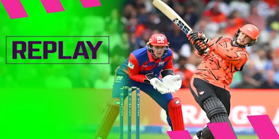 SunRisers Leeds vs Southern Brave: Replay