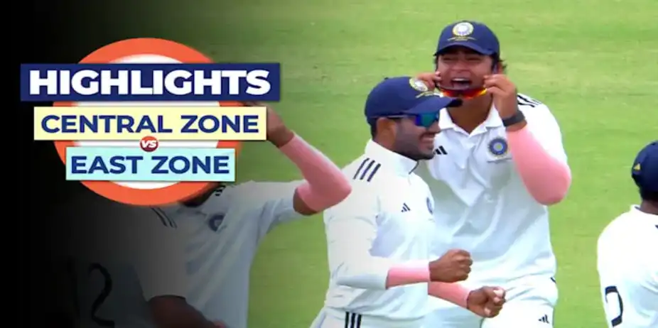 SF: Central Zone vs East Zone - Day 1, Highlights