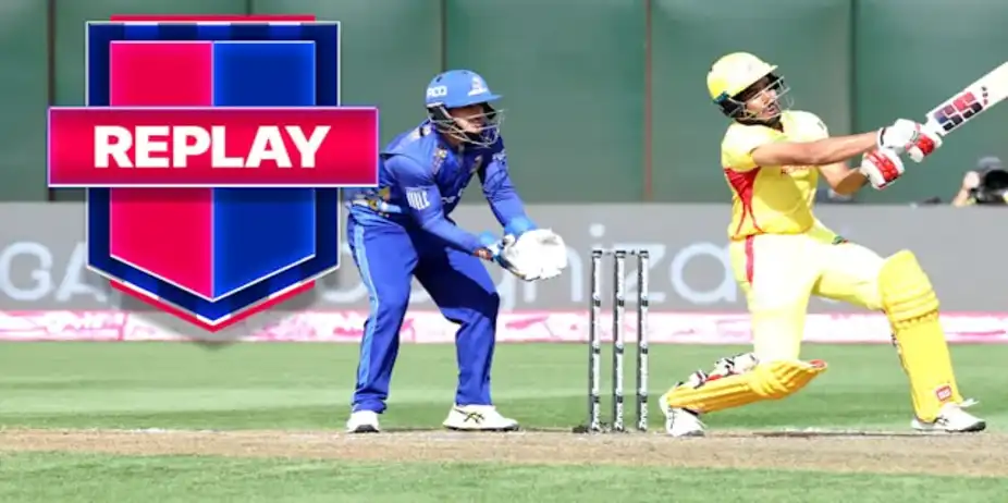 MI New York vs Texas Super Kings: Replay