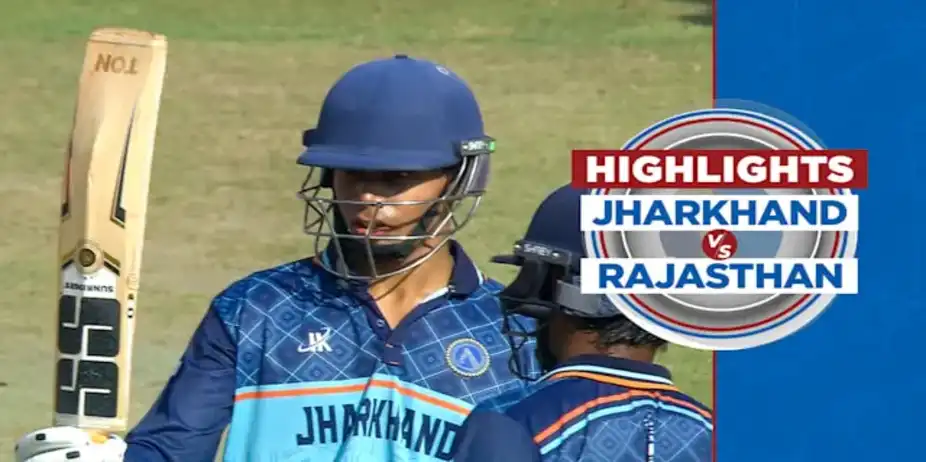 Jharkhand vs Rajasthan: Highlights