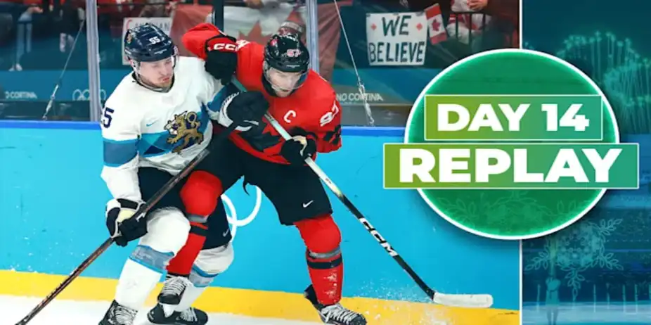 Winter Olympics Day 14: Stream 1, Replay