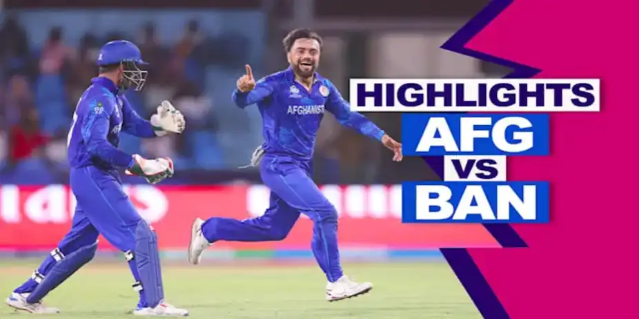 Historic! AFG Enter SFs - BAN, AUS Out