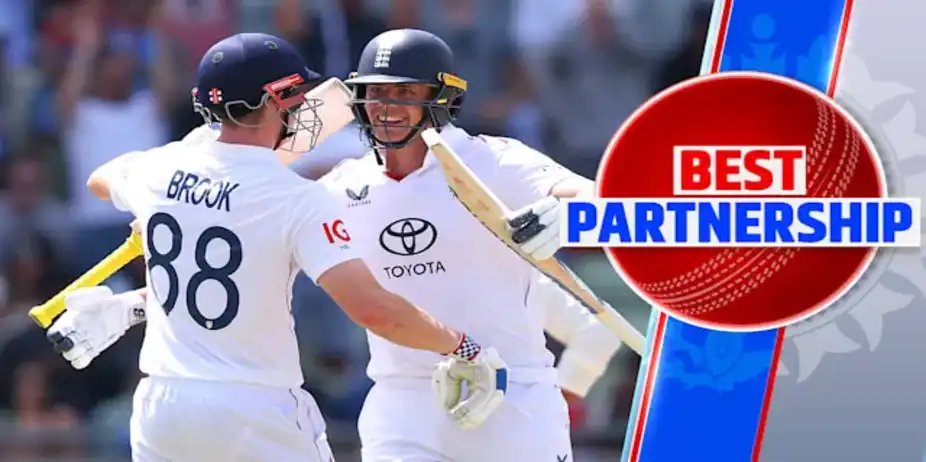 Brook, Smith's 303-run Stand in 2nd Test, 1st Inns
