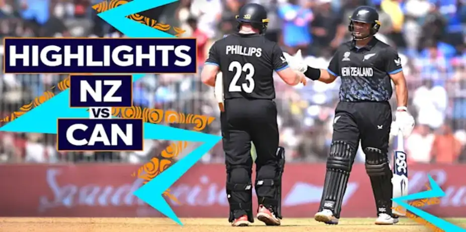 New Zealand vs Canada: Highlights