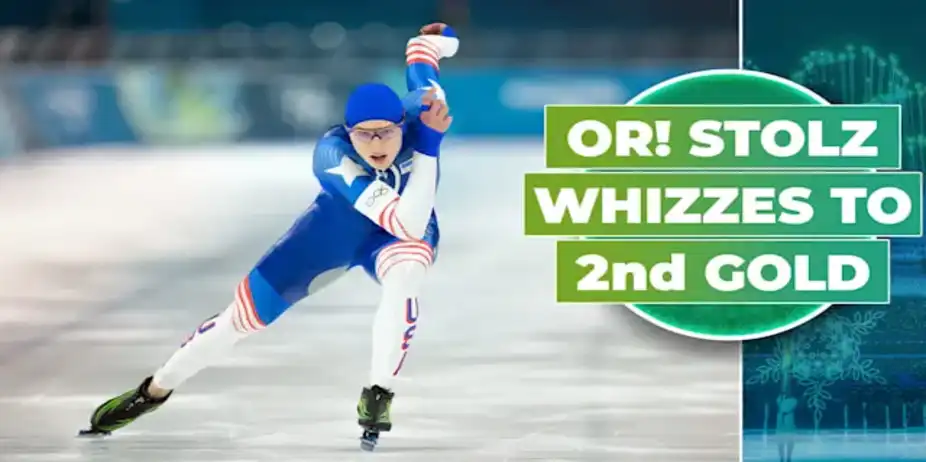 OR! Stolz Skates to Men's 500m Gold