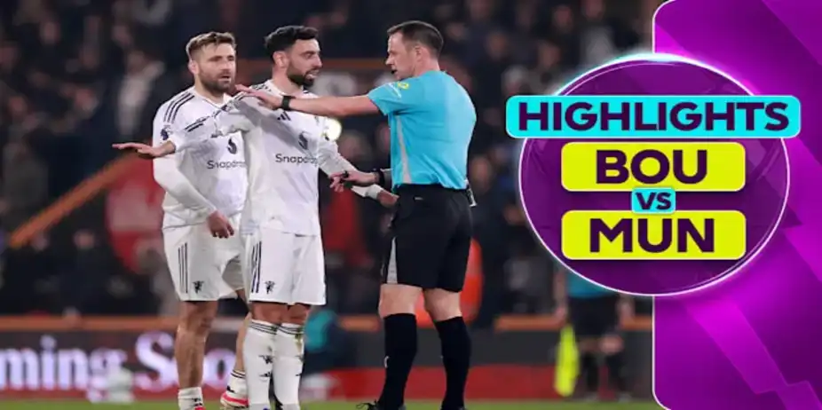 Bournemouth 2-2 Manchester United: Highlights