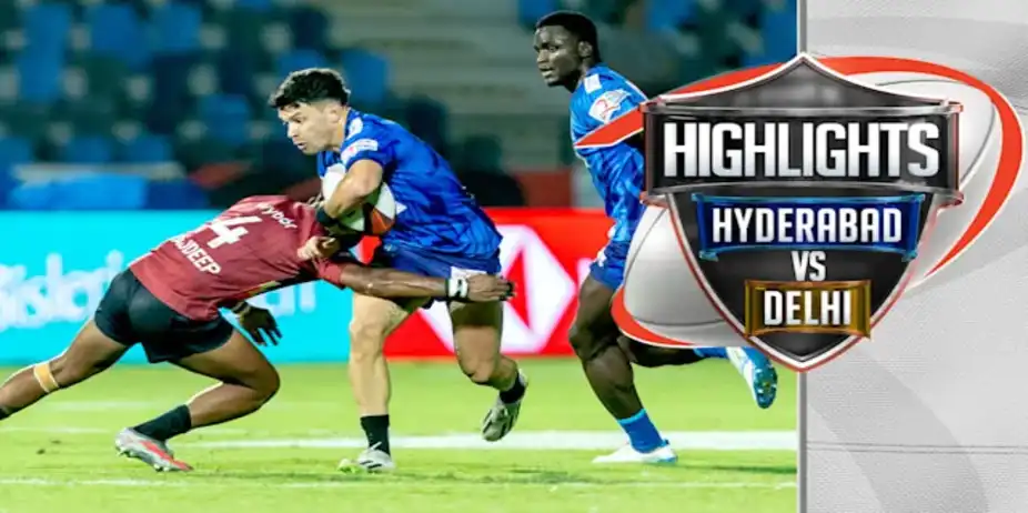Hyderabad Heroes 40-19 Delhi Redz