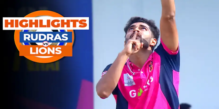 Kashi Rudras vs Gaur Gorakhpur Lions: Highlights