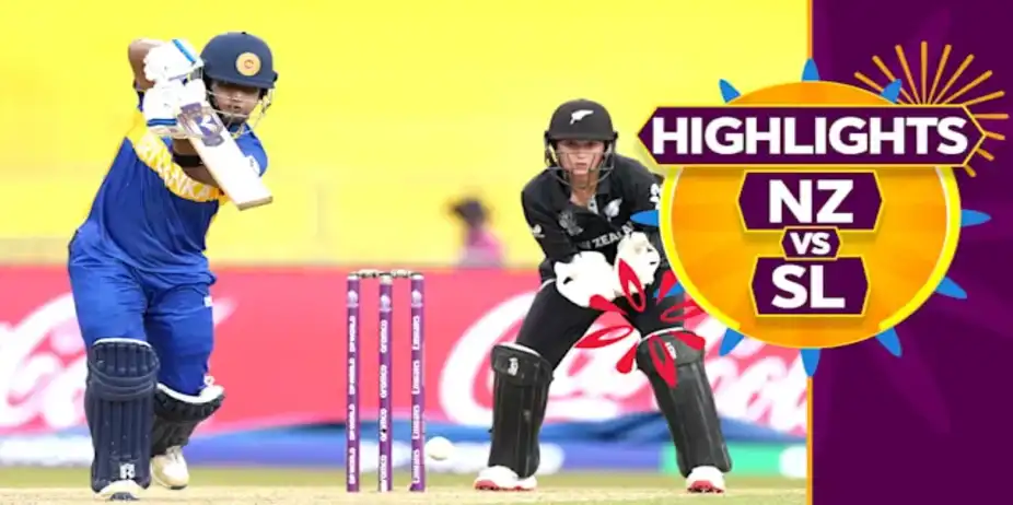 NZ W vs SL W: Highlights
