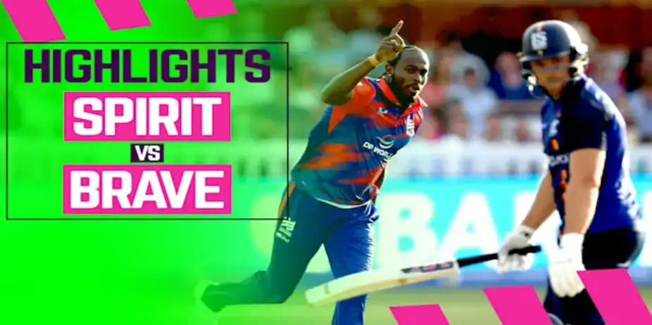 London Spirit vs Southern Brave: Highlights