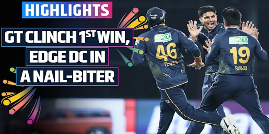 DC vs GT: Highlights