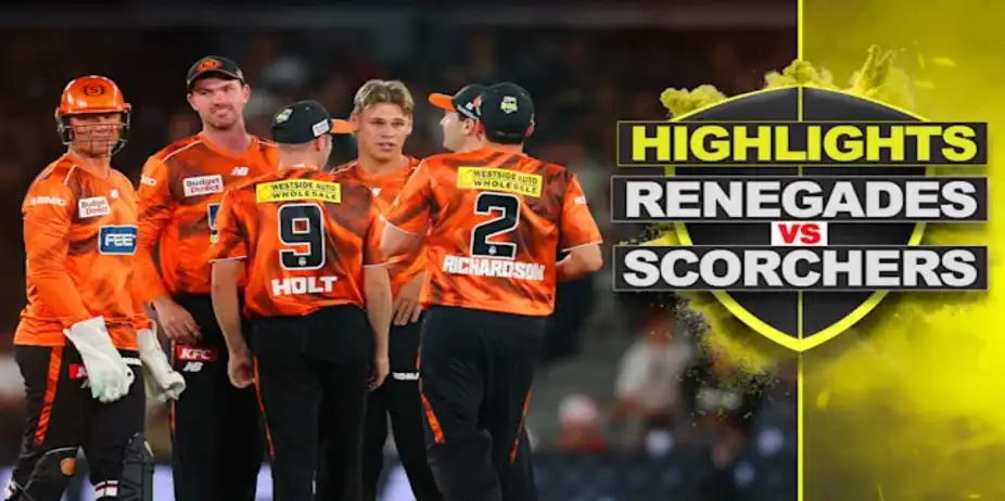 Melbourne Renegades vs Perth Scorchers: Highlights