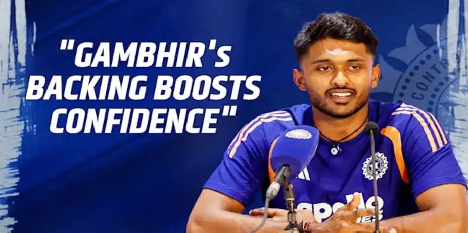 Sai Sudharsan Grateful For Coach's Belief