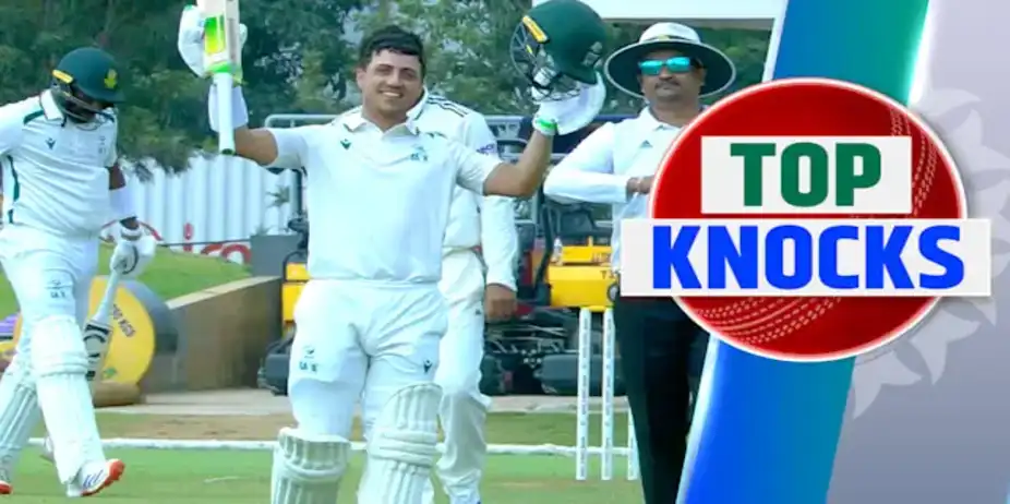 Ackerman's 134 vs IND A in 2nd Unofficial Test, 1st Inns