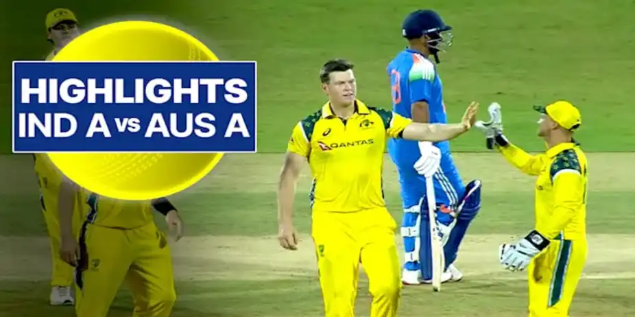 India A vs Australia A: 1st ODI, Highlights