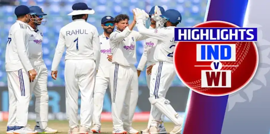 2nd Test: India vs West Indies, Day 4 Highlights