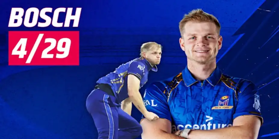 Bosch 4/29 vs Texas Super Kings