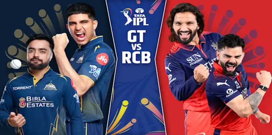 GT vs RCB