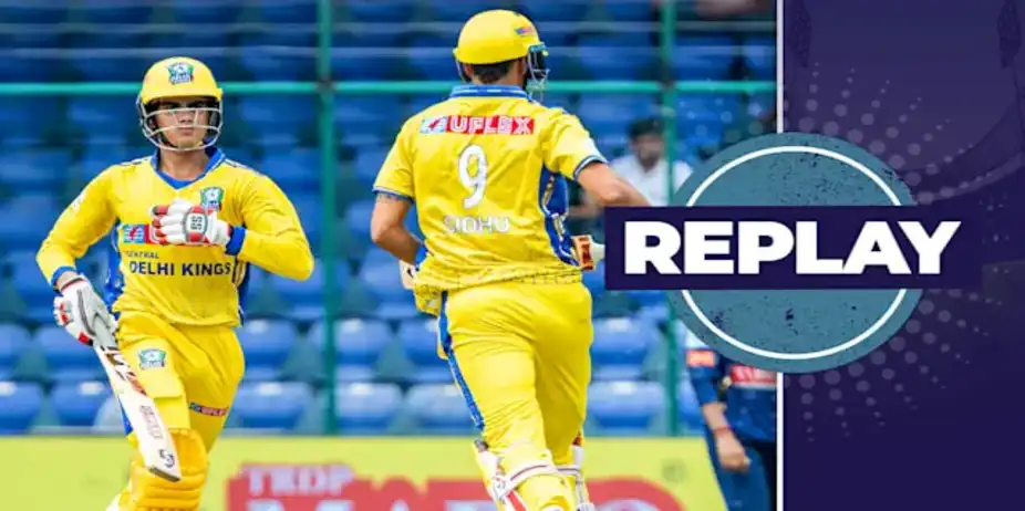 Outer Delhi Warriors vs Central Delhi Kings: Replay