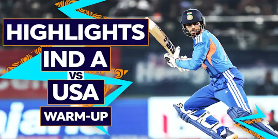 India A vs USA: Warm Up, Highlights