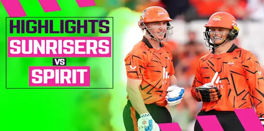 SunRisers Leeds vs London Spirit: Highlights