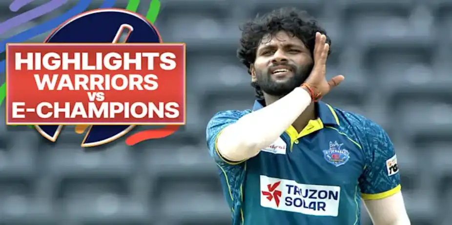 Warangal Warriors vs Hyderabad Champions: Highlights