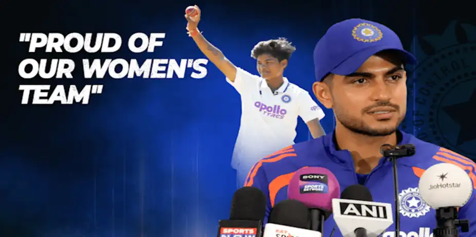Gill Lauds IND W's Historic Test Triumph