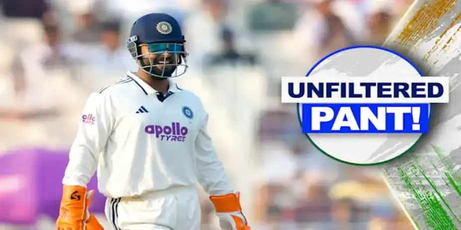 Unfiltered Pant Behind the Stumps