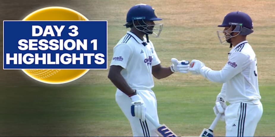 IND A vs AUS A: 1st Multi-day Match - Day 3, 1st Session
