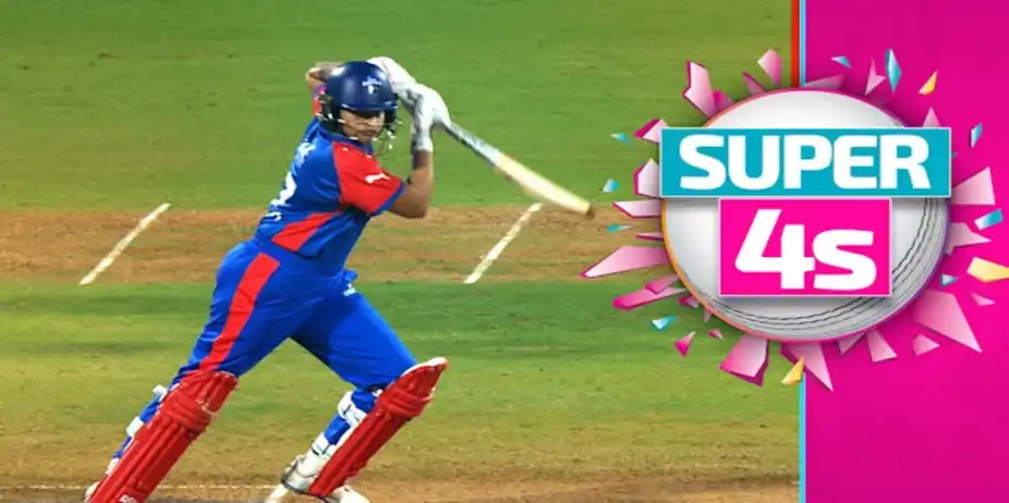 DC Super 4s vs RCB