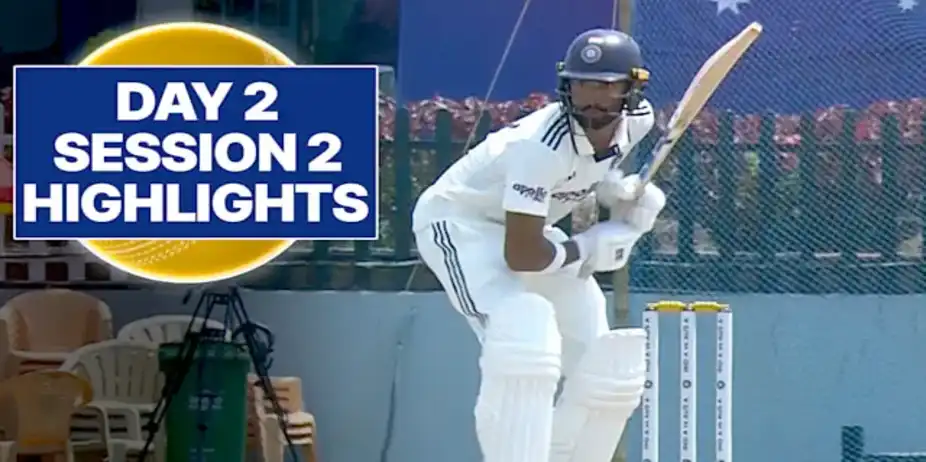 IND A vs AUS A: 2nd Multi-day Match - Day 2, 2nd Session
