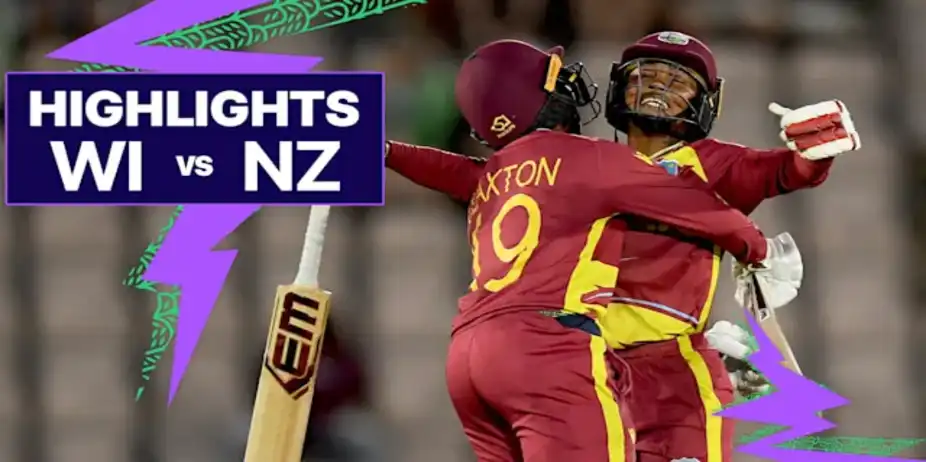 West Indies vs New Zealand: Highlights