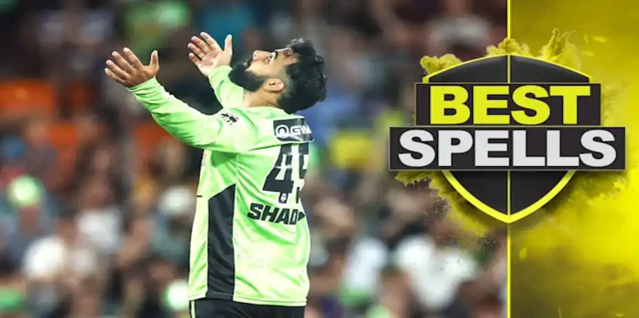 Shadab's 4/24 vs Brisbane Heat