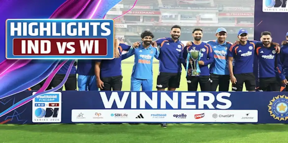 India vs West Indies: 3rd ODI, Highlights