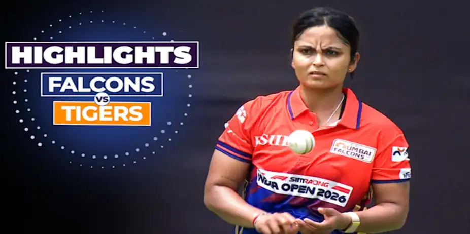 Sobo Mumbai Falcons vs Aakash Tigers MWS: Highlights