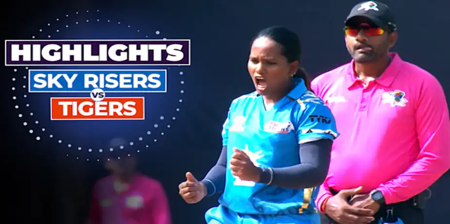 Thane Sky Risers vs Aakash Tigers MWS: Highlights