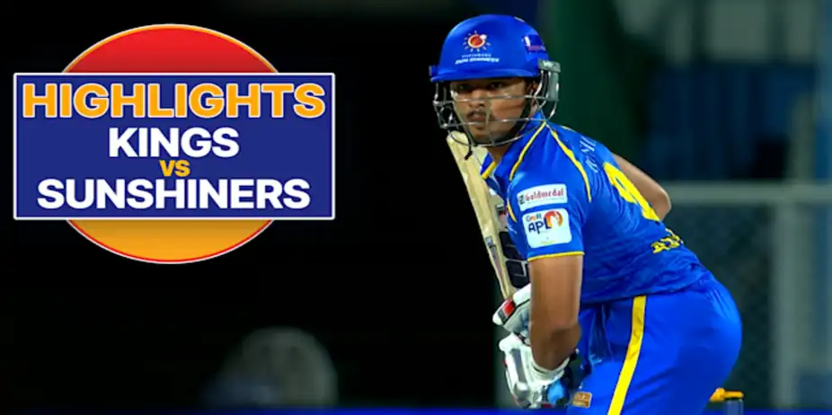 Kakinada Kings vs Vijayawada Sunshiners: Highlights