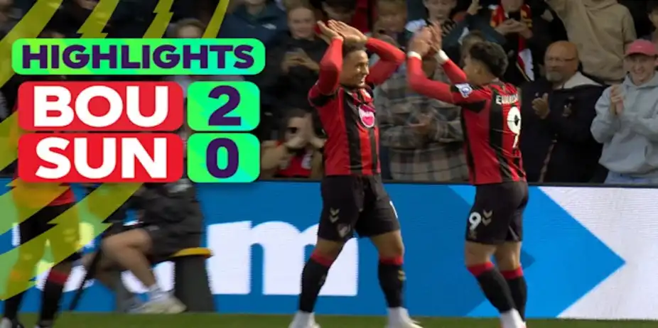 Bournemouth vs Sunderland: Highlights