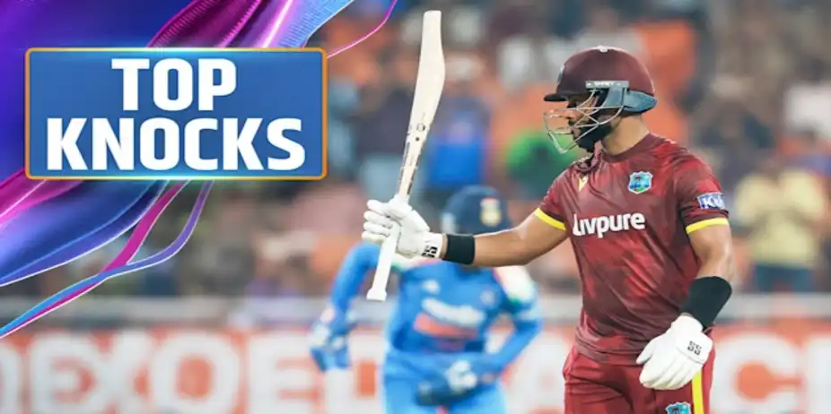 Hope's 162* vs IND in 3rd ODI