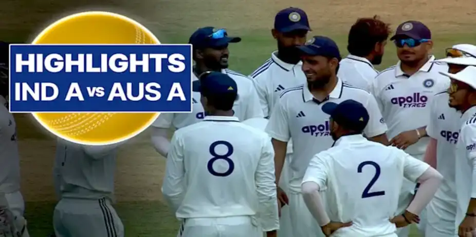 1st Multi-day Match: IND A vs AUS A, Day 2 Highlights