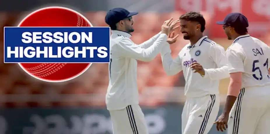 IND vs AFG: Only Test - Day 2, 3rd Session Highlights