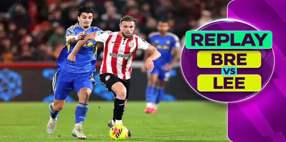 Brentford vs Leeds United: Replay