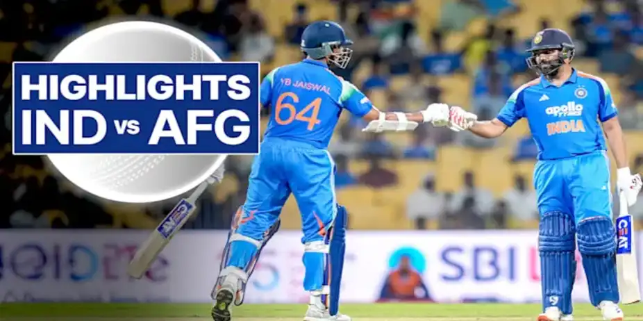 India vs Afghanistan, 3rd ODI: Highlights